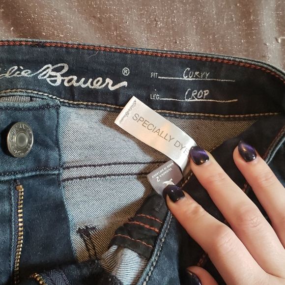 Eddie Bauer Cropped Jeans - Picture 3 of 4